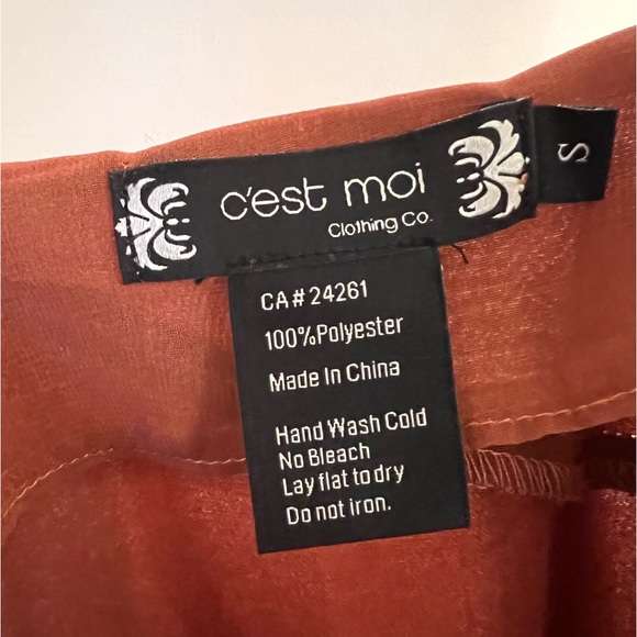 C’est Moi Satin Slip Dress - Picture 3 of 5